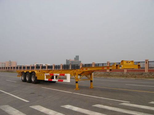 通华14.9米30.5吨集装箱运输半挂车(THT9372TJZL)