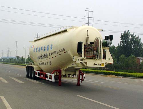 华骏13米26吨粉粒物料运输半挂车(ZCZ9404GFL)