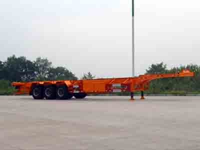 南明15米32吨集装箱运输半挂车(LSY9397TJZ)
