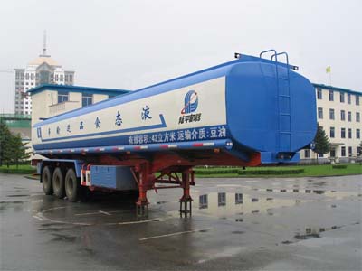 陆平机器11.8米28.3吨液态食品运输半挂车(LPC9400GYS)