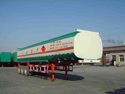 驹王13米30吨化工液体运输半挂车(ZJW9401GHY)