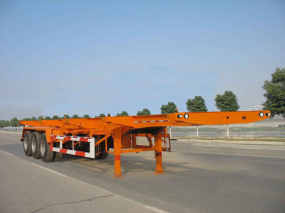 神狐12.5米33.8吨集装箱运输半挂车(HLQ9400TJZ)