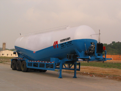 明威13米27吨粉粒物料运输半挂车(NHG9403GFL)