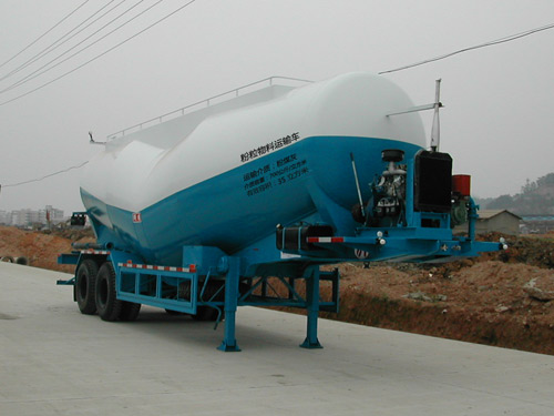 明威10.2米25.4吨粉粒物料运输半挂车(NHG9346GFL)