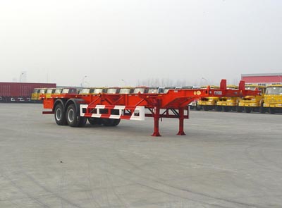 华骏12.6米30.5吨集装箱运输半挂车(ZCZ9356TJZ)