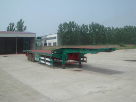低平板半挂车