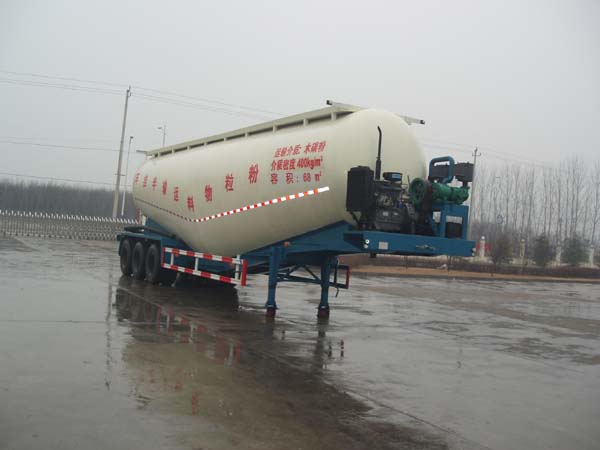 梁兴13米27吨粉粒物料运输半挂车(LX9400GFL)