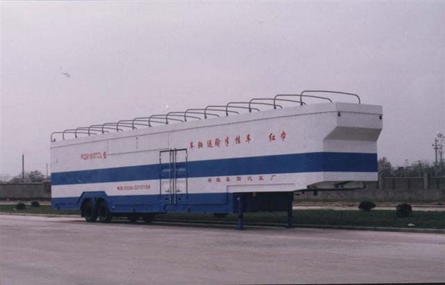 开乐14.2米7吨车辆运输半挂车(AKL9180TCL)