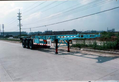 兴扬12.5米30.5吨集装箱运输半挂车(XYZ9380TJZG)