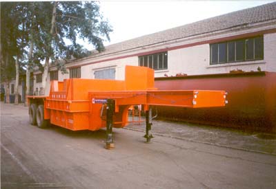 亚特重工9.8米15吨半挂车(TZ9220TBG)
