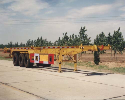 瑞江12.4米33.5吨集装箱运输半挂车(WL9400TJZG)