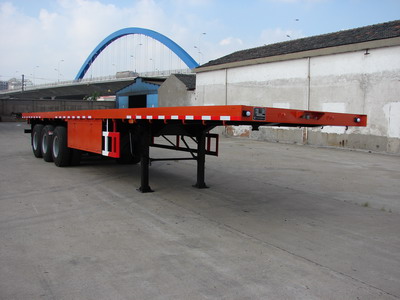 常奇12.4米30.5吨平板半挂车(ZQS9380P)