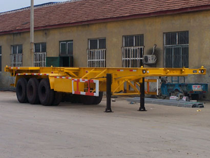 新兖12.3米30.5吨集装箱运输半挂车(TBY9370TJZ)