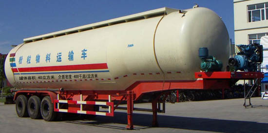 旭达13米26.7吨粉粒物料运输半挂车(CFJ9390GFL)