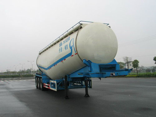瑞江13米15吨粉粒物料运输半挂车(WL9300GFL)