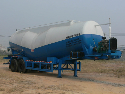 明威10.2米24.5吨粉粒物料运输半挂车(NHG9330GFL)