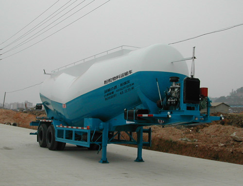 明威11.4米25.1吨粉粒物料运输半挂车(NHG9350GFL)