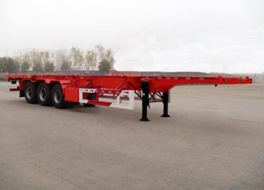 华骏12.4米30.5吨集装箱运输半挂车(ZCZ9379TJZ)