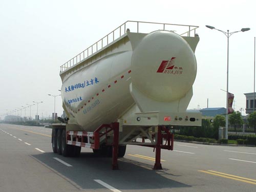 华骏13米25吨粉粒物料运输半挂车(ZCZ9403GFL)