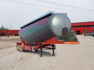 智慧树13米26.3吨粉粒物料运输半挂车(TDZ9400GFL)