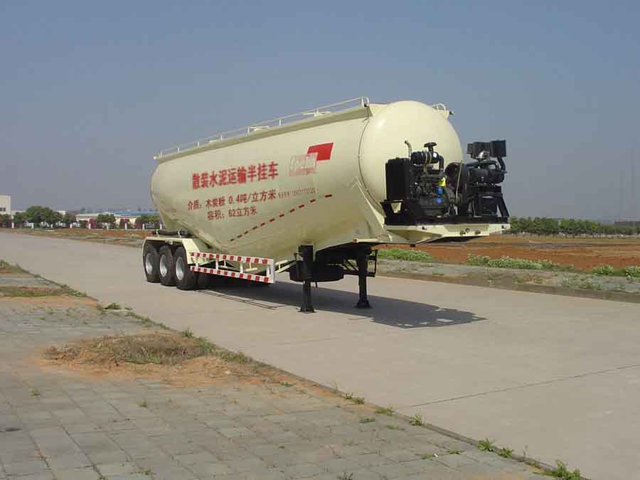 武工13米24.9吨粉粒物料运输半挂车(WGG9391GFL)