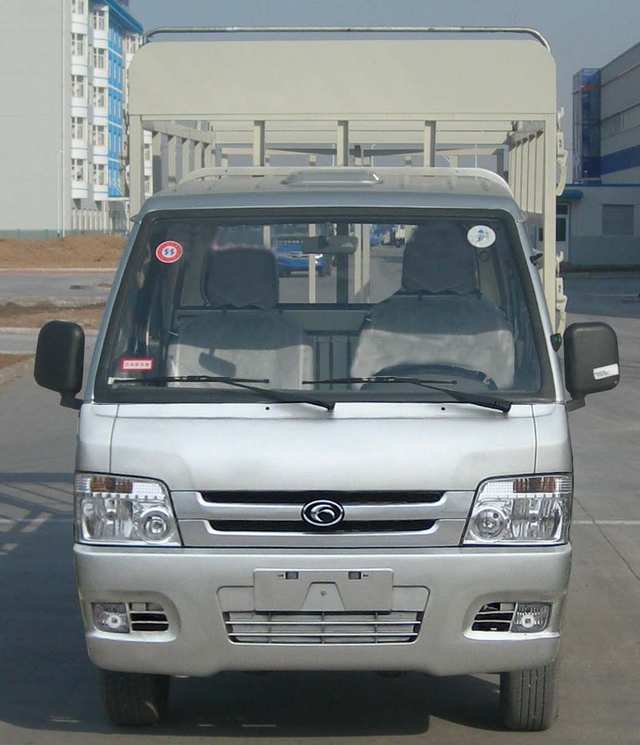 福田牌BJ5020V3BV2-S1仓栅式运输车公告图片