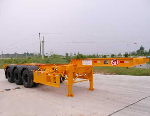 明威9.7米30.5吨集装箱运输半挂车(NHG9360TJZG)