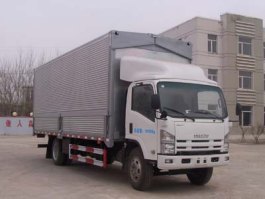 翼开启厢式运输车