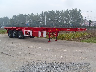 银宝12.4米35吨集装箱运输半挂车(SYB9401TJZ)