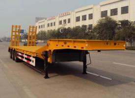 低平板半挂车