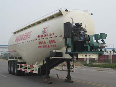 豫新13米28.3吨粉粒物料运输半挂车(XX9401GFL60)
