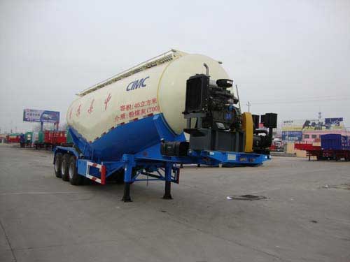 中集11米30吨粉粒物料运输半挂车(ZJV9402GFLDY)