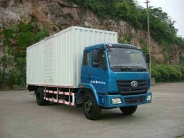 平头厢式运输车