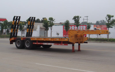 神狐10.5米27.5吨低平板半挂车(HLQ9351TDP)