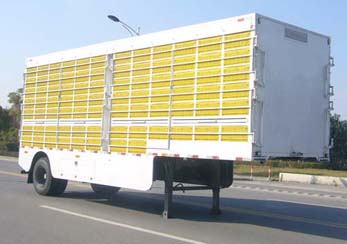 沪光8.6米9吨畜禽运输半挂车(HG9143CCQ)
