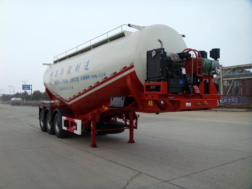 华骏10.1米31.3吨中密度粉粒物料运输半挂车(ZCZ9404GFLHJB)