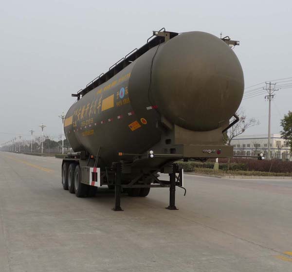 开乐10.7米30.6吨中密度粉粒物料运输半挂车(AKL9401GFLA)