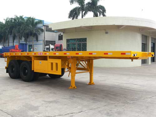 明威8.2米28.5吨平板运输半挂车(NHG9340TPB)
