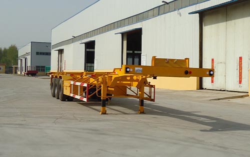 沃德利15米33.5吨集装箱运输半挂车(WDL9400TJZ)