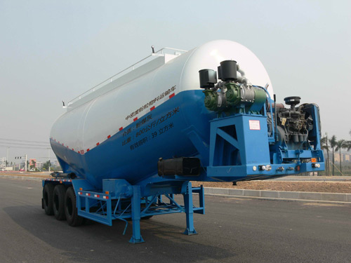 明威10米30.1吨中密度粉粒物料运输半挂车(NHG9400GFL)