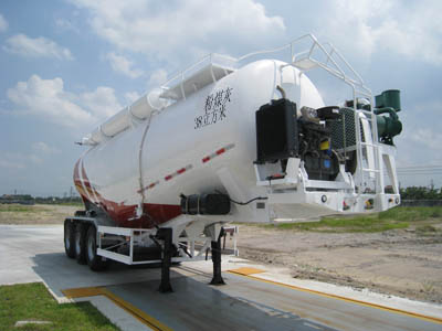 中集10.1米31.5吨中密度粉粒物料运输半挂车(ZJV9407GFLSZ)