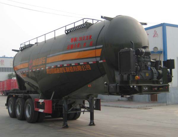 杨嘉10米32.2吨中密度粉粒物料运输半挂车(LHL9406GFLA)