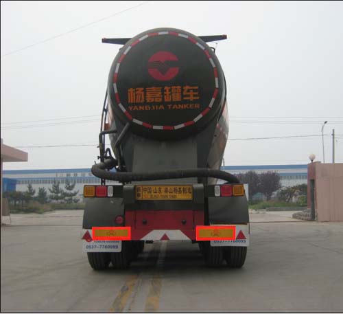 杨嘉LHL9406GFLA中密度粉粒物料运输半挂车公告图片