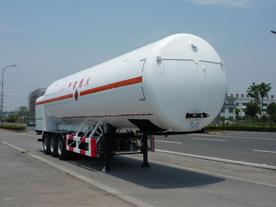 韩中深冷13米17.8吨低温液体运输半挂车(ZHJ9400GDYA)
