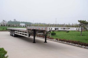 铝合金低平板半挂车