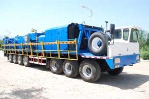 嘉陵江牌NC5530TZJ30钻机车