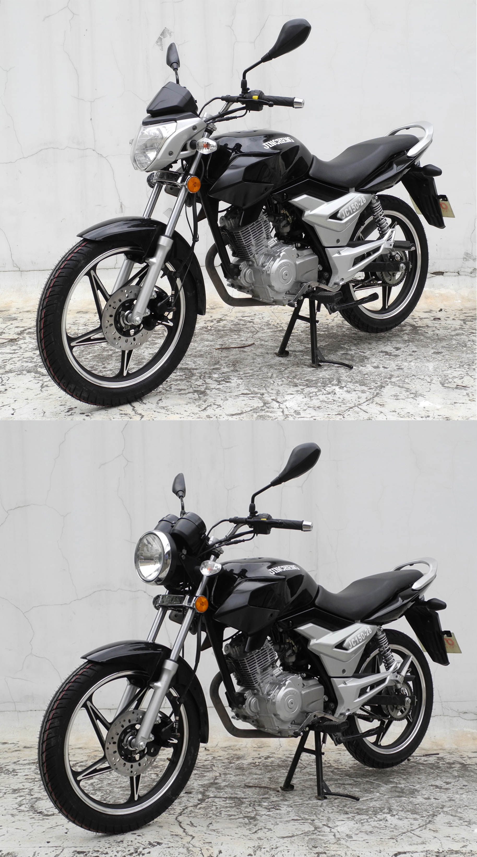 金城 战枭 JC150-28(奢华版)两轮摩托车图片