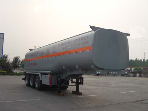 华宇达11米31吨化工液体运输半挂车(LHY9404GHY)
