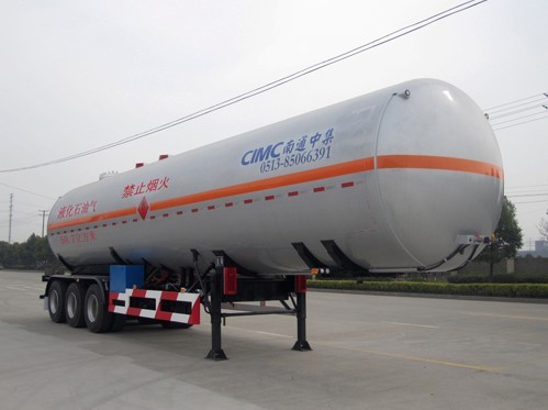 中集13米25.1吨液化气体运输半挂车(NTV9402GYQ)