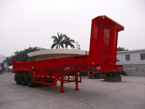 明威10.2米29.5吨自卸半挂车(NHG9381ZZX)